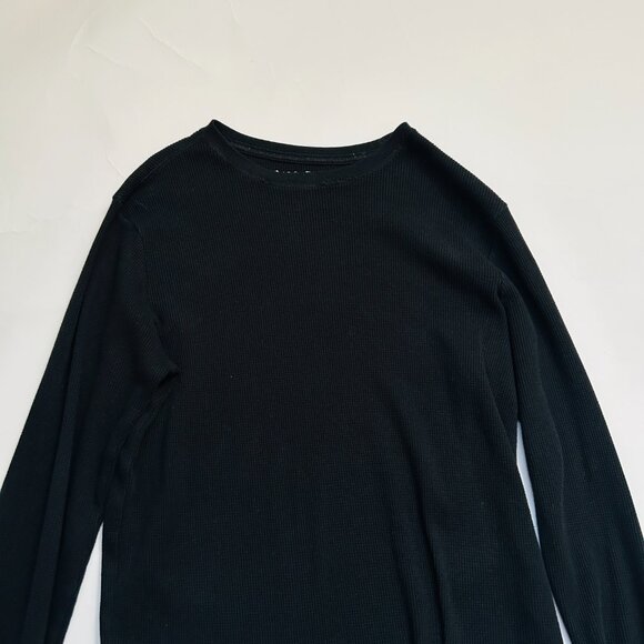 Lot of 2 Boys XL ( 14/16) Cat & Jack Black + Old navy Blue/Gray Thermal Shirt - Picture 4 of 16